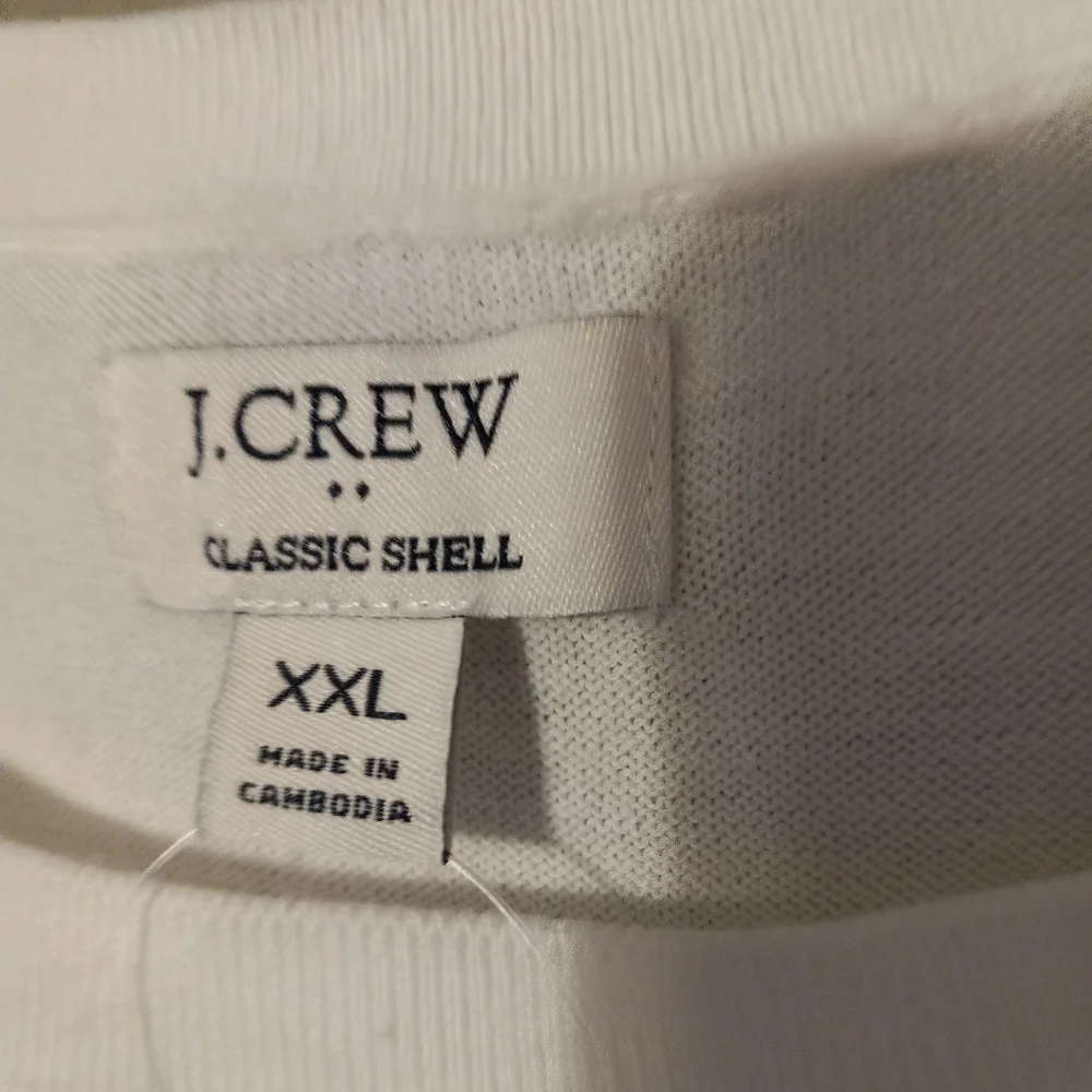 J.Crew XXL Cotton Sleeveless Pullover Light Sweater Top New - Picture 6 of 7